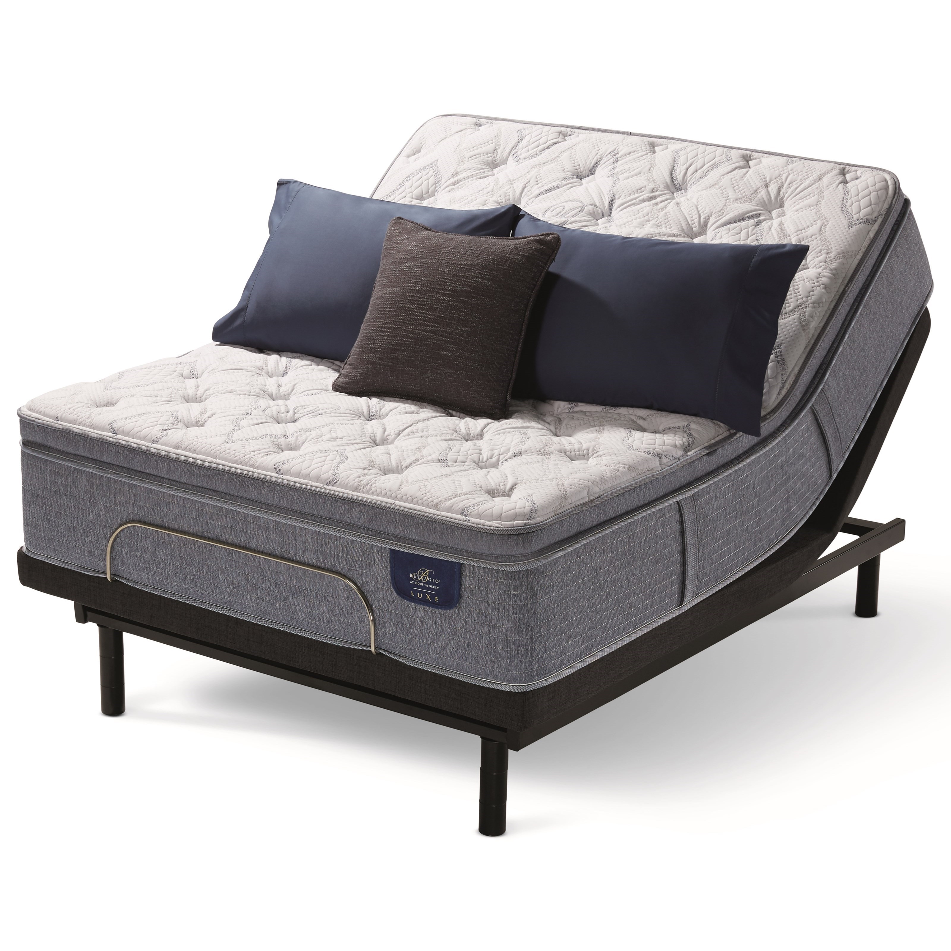 Serta Bellagio Grandezza Plush Pt King Plush Pillow Top Hybrid