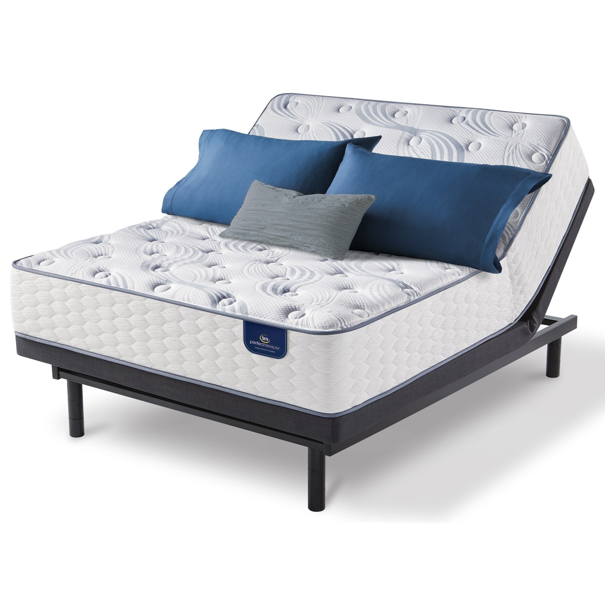 Serta Elkins Ii Plush Twin Extra Long Plush Pocketed Coil Mattress