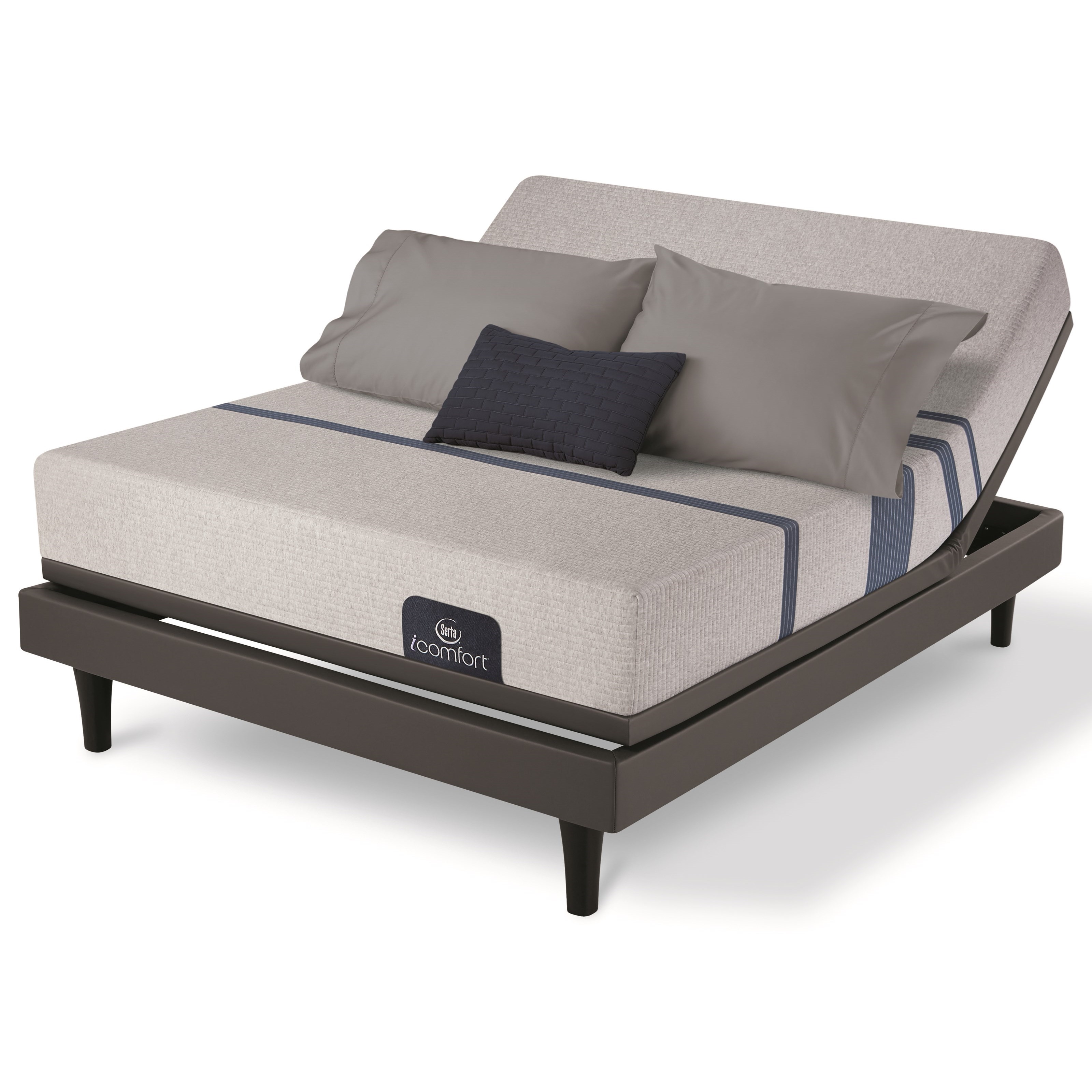 Serta Icomfort Blue 100 Gentle Firm Queen Gentle Firm Gel Memory