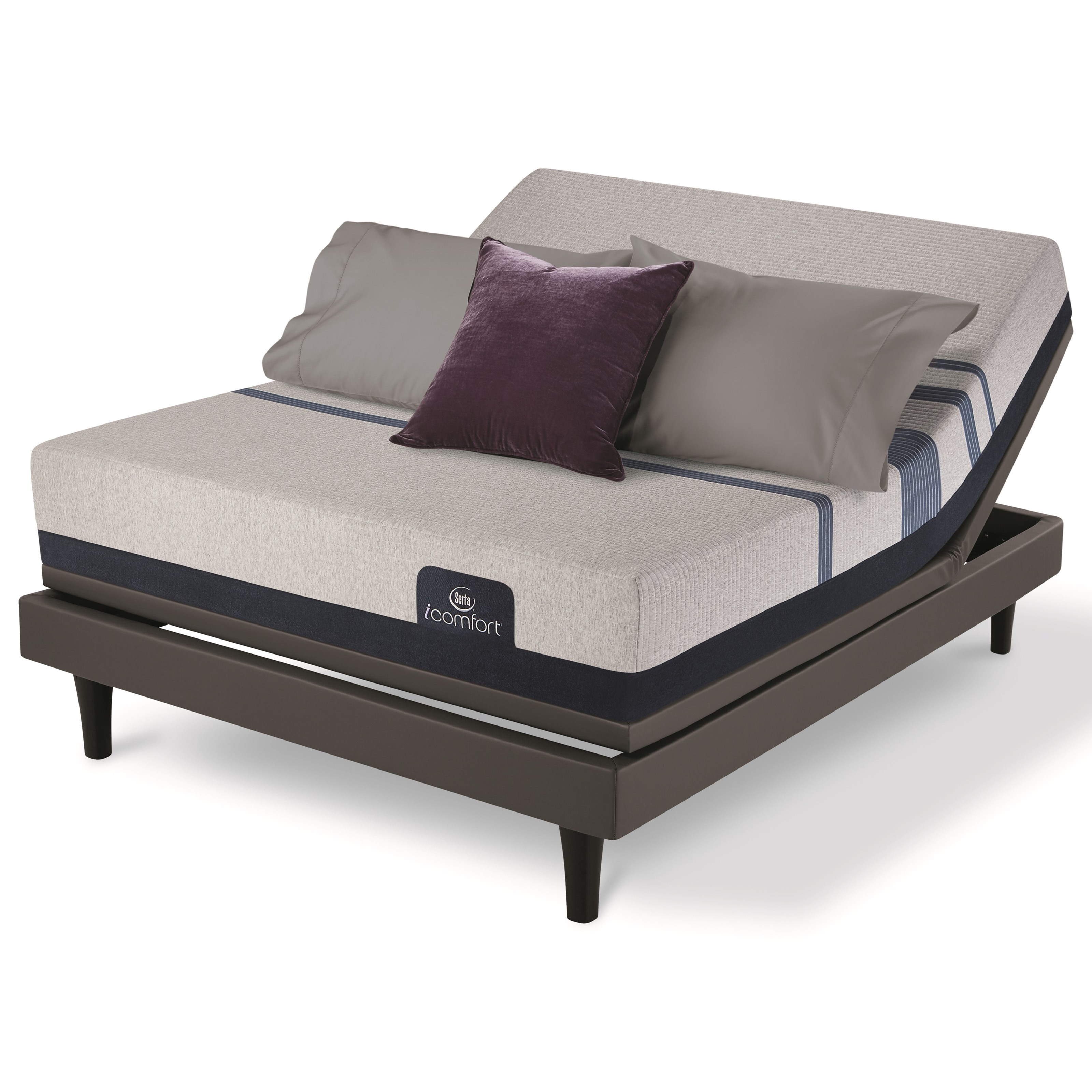 Serta Icomfort Blue 300 Firm King Firm Gel Memory Foam Mattress