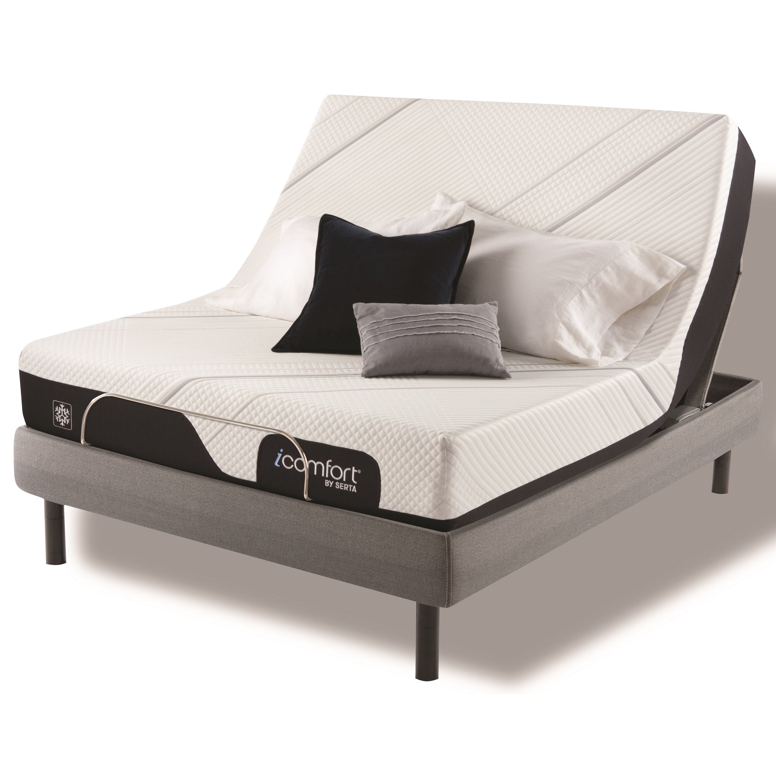 Serta Icomfort Cf1000 Med Queen 10 Medium Firm Memory Foam