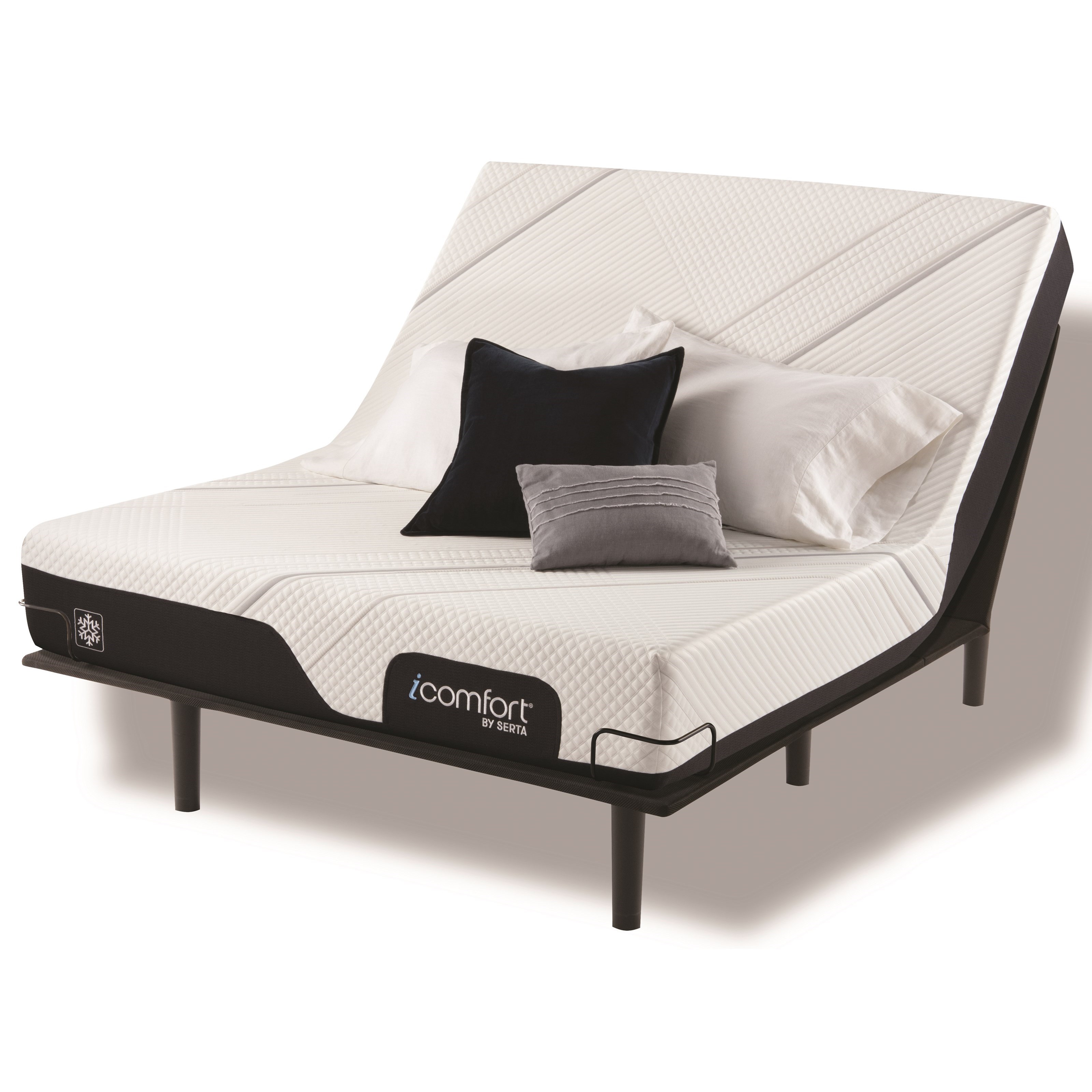 Serta Icomfort Cf1000 Med King 10 Medium Firm Memory Foam