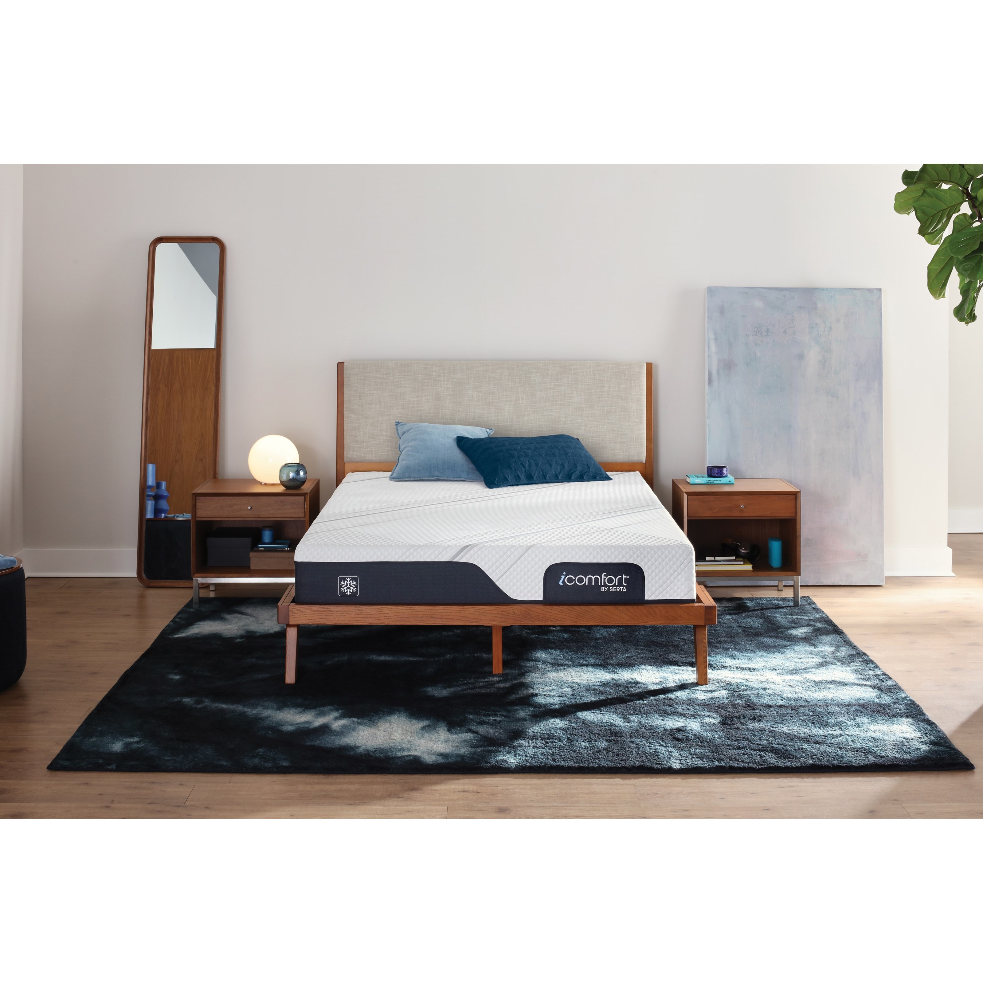 Serta Icomfort Cf1000 Med 500801978 1050 500829419 7550 Queen 10 Medium Firm Memory Foam Mattress And Motion Perfect Iv Adjustable Base Baer S Furniture Mattress And Box Spring Sets