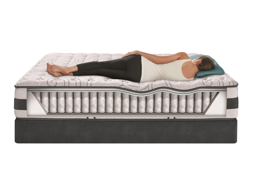 Serta iComfort Hybrid Applause IIQueen Firm Hybrid Quilted Mattress Set