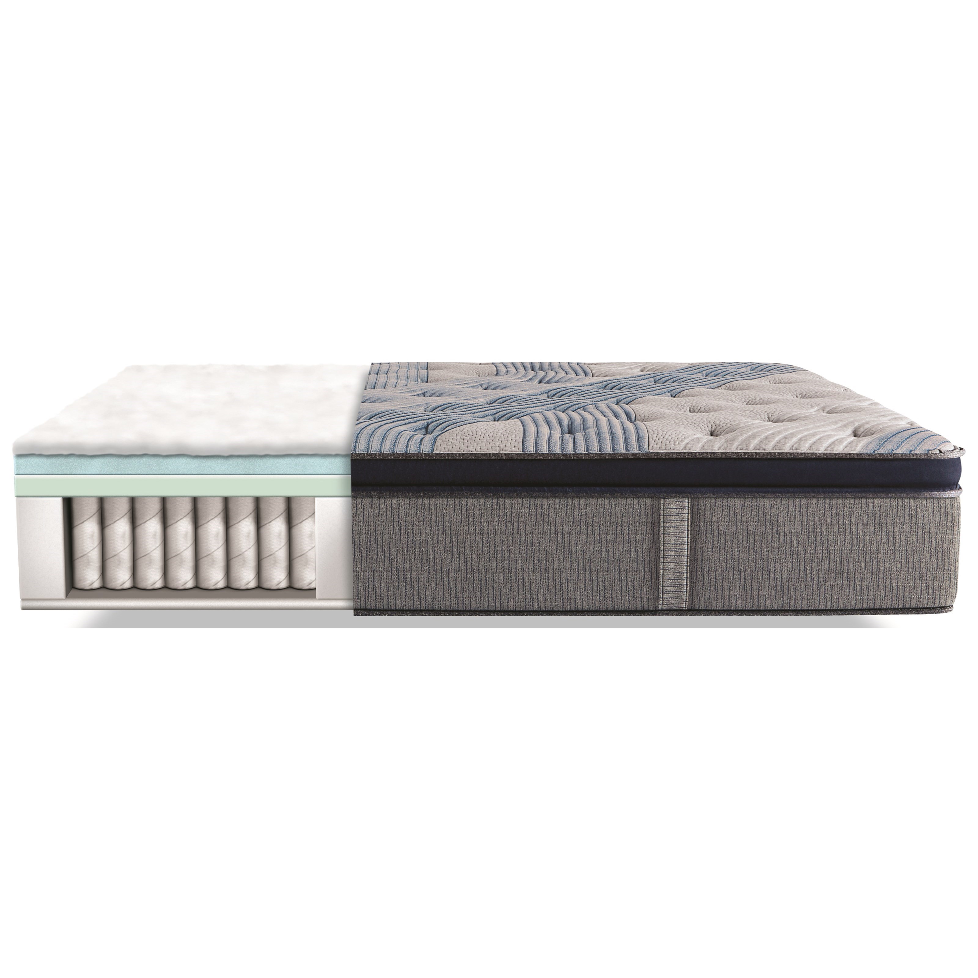 Serta Icomfort Hybrid Blue Fusion 1000 Plush Pillow Top King