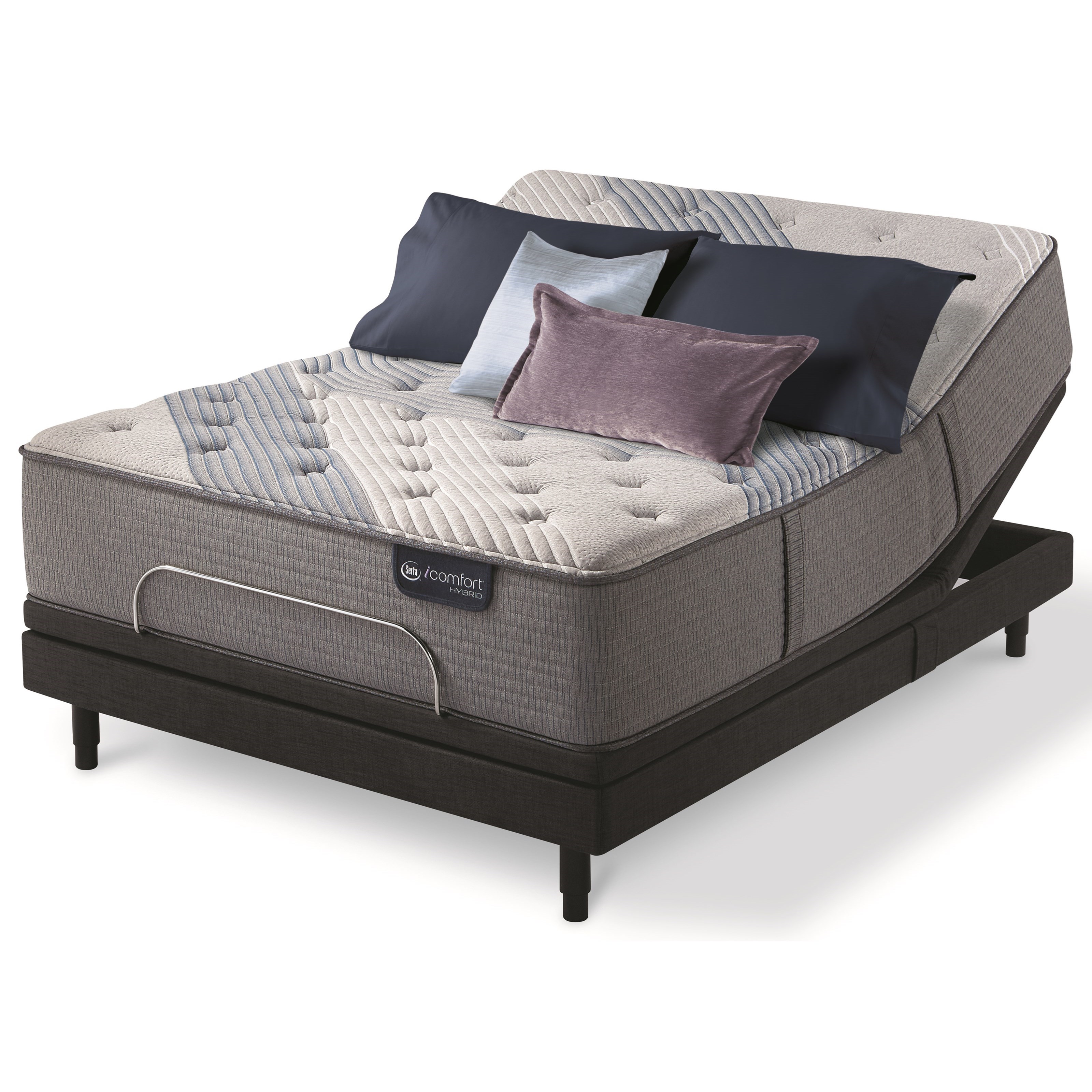 Serta Icomfort Hybrid Blue Fusion 3000 Firm Cal King Firm Hybrid