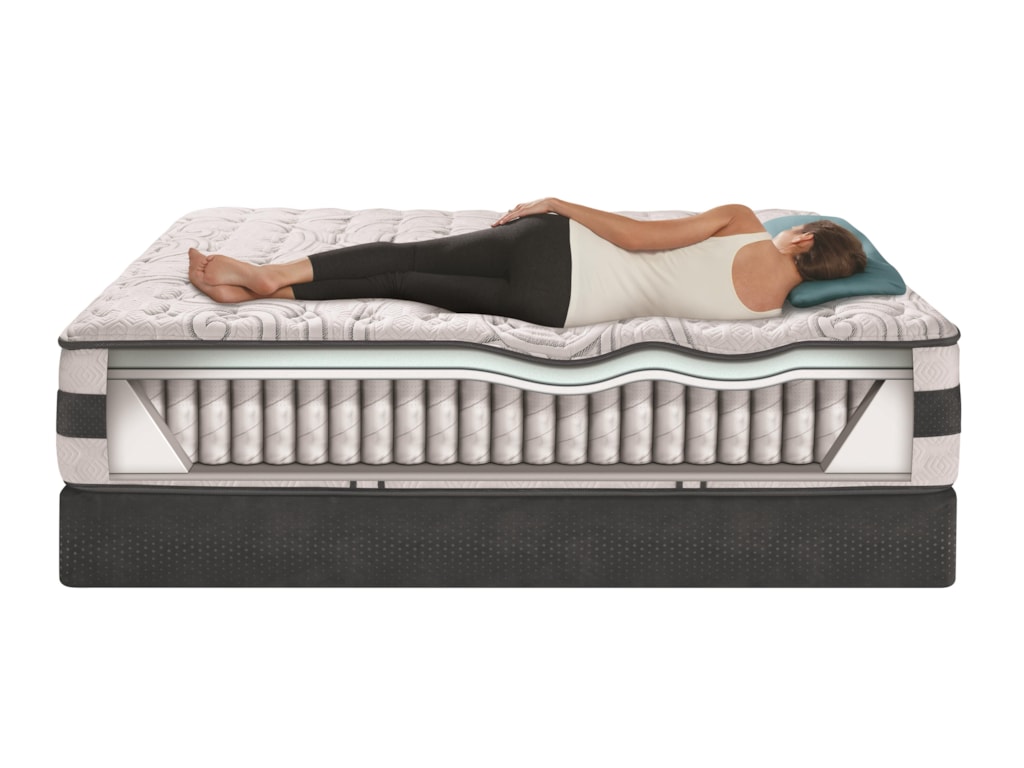Serta iComfort Hybrid ExpertiseTwin XL Firm Hybrid Quilted Mattress Set