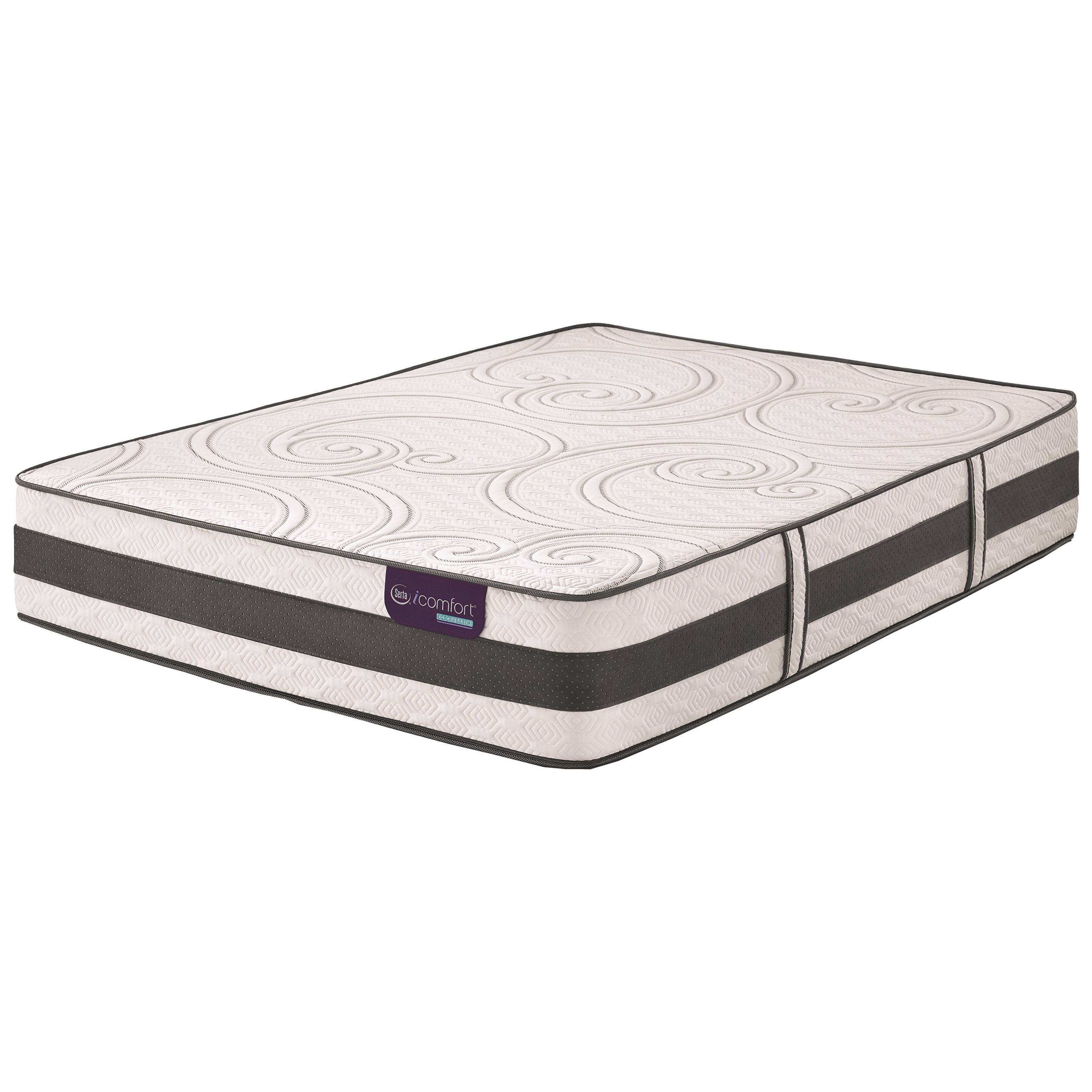 Serta Icomfort Hybrid Philosopher Queen Plush Hybrid Mattress Stuckey Furniture Mattresses