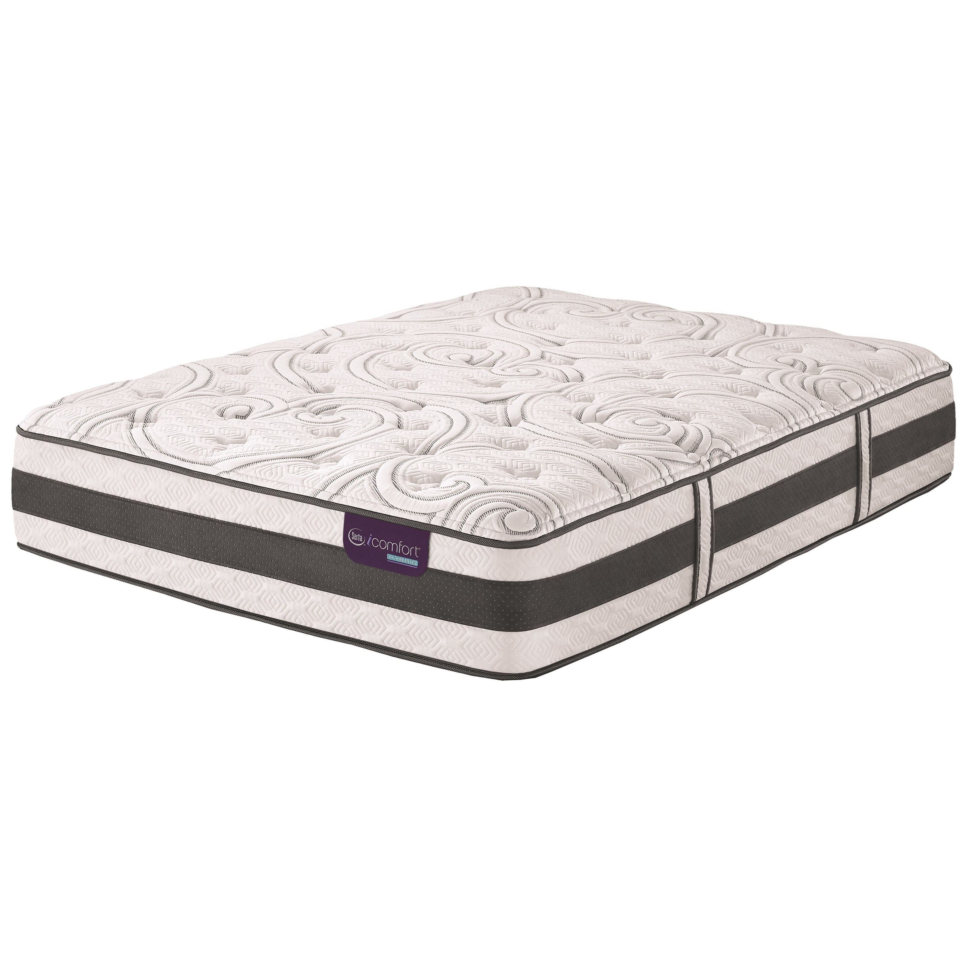Serta Icomfort Hybrid Recognition Queen Plush Hybrid Quilted