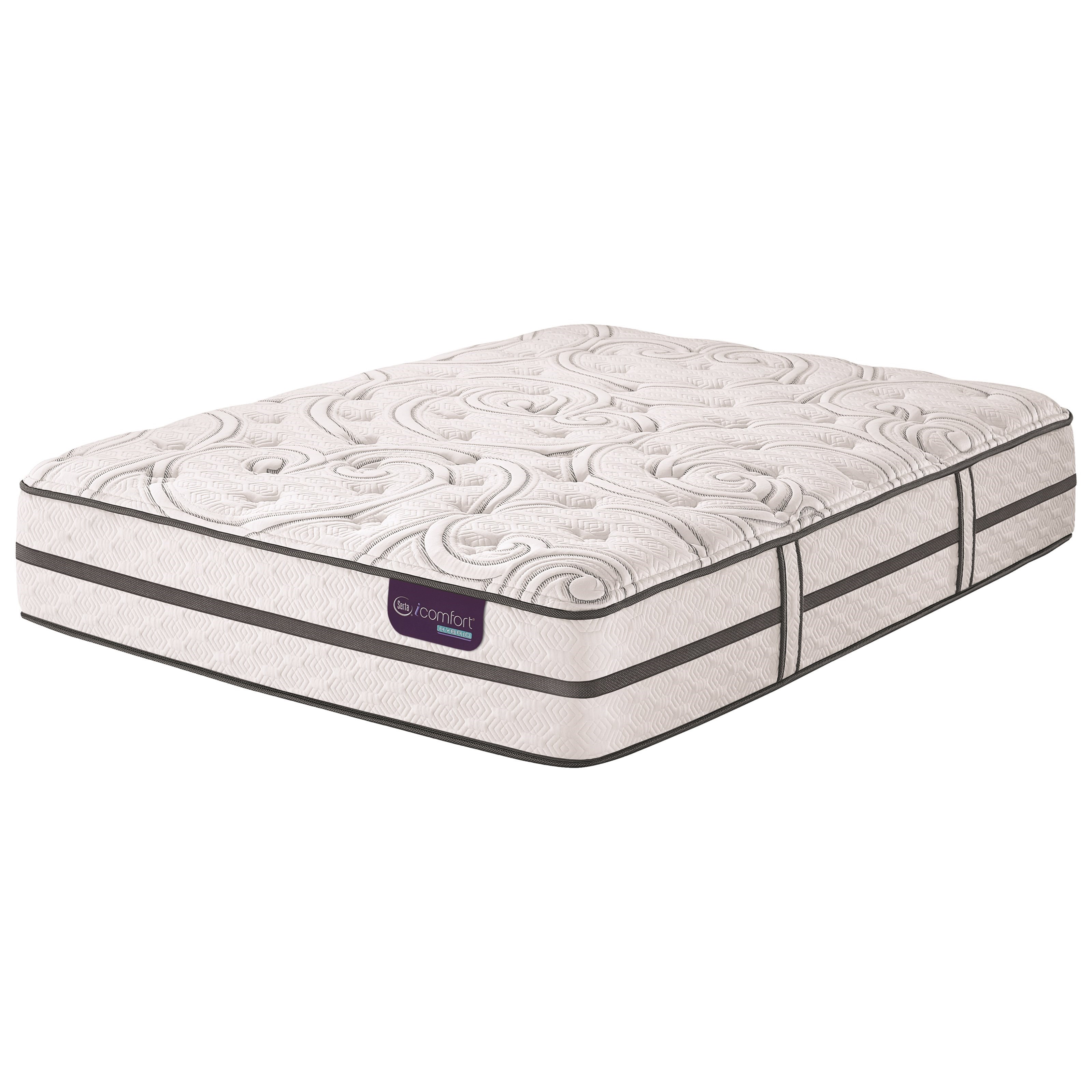 Serta Icomfort Hybrid Vantage Ii Plush Queen Plush Hybrid Mattress