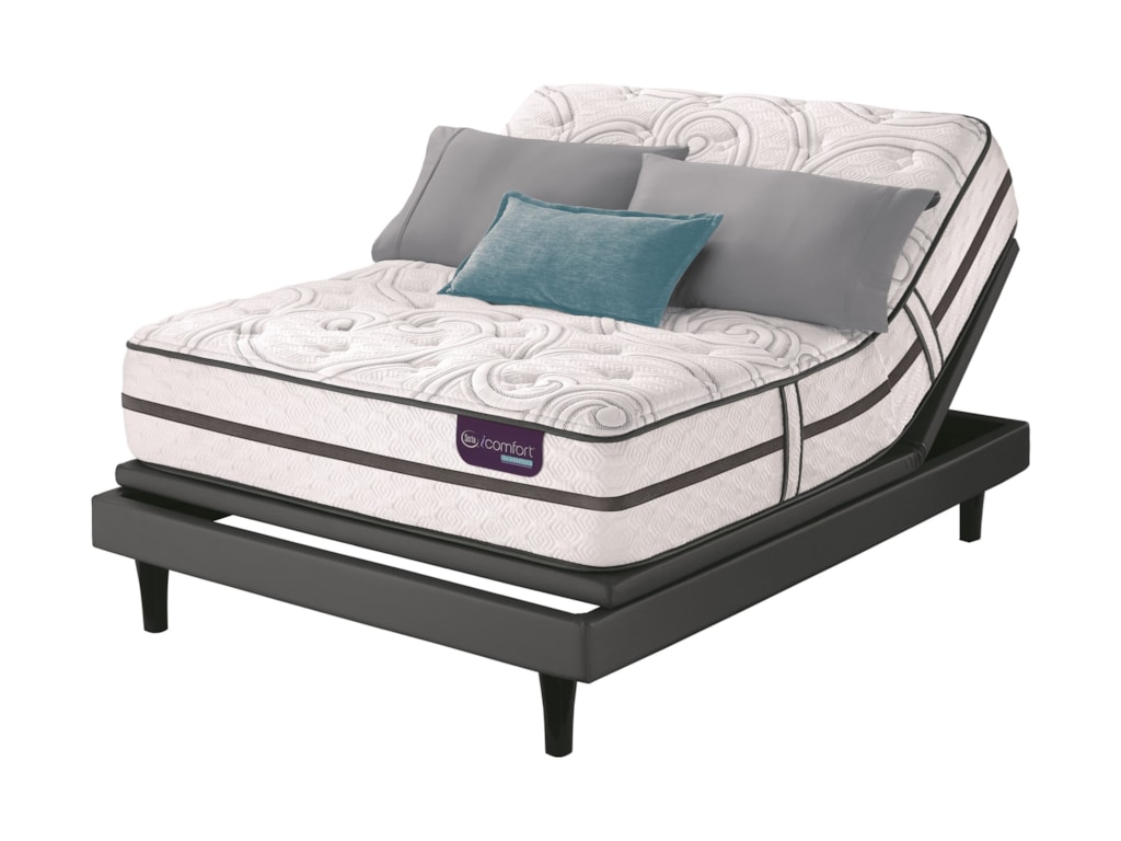 Serta Icomfort Hybrid Vantage Ii Plush Queen Mattress Serta Icomfort Hybrid Vantage Ii Plushqueen Plush Adjule Set