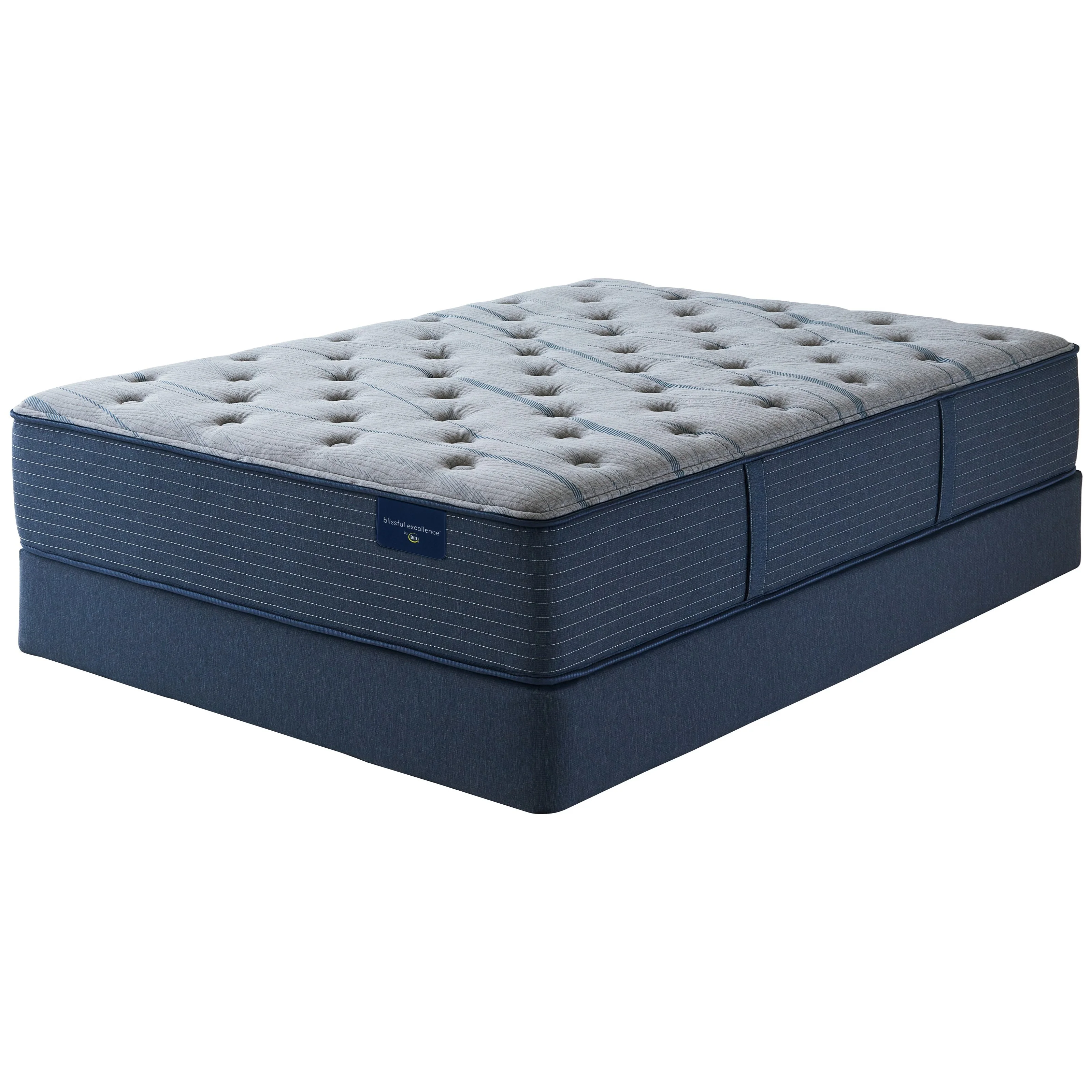 Pillow Top Serta Icomfort Blue Fusion 200 Plush King Foam Mattress
