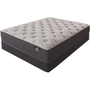 Serta Luxe Edition Chamblee Firm 500786131 50 500119099 5050 Queen Firm Pocketed Coil Mattress And 9 Foundation Baer S Furniture Mattress And Box Spring Sets