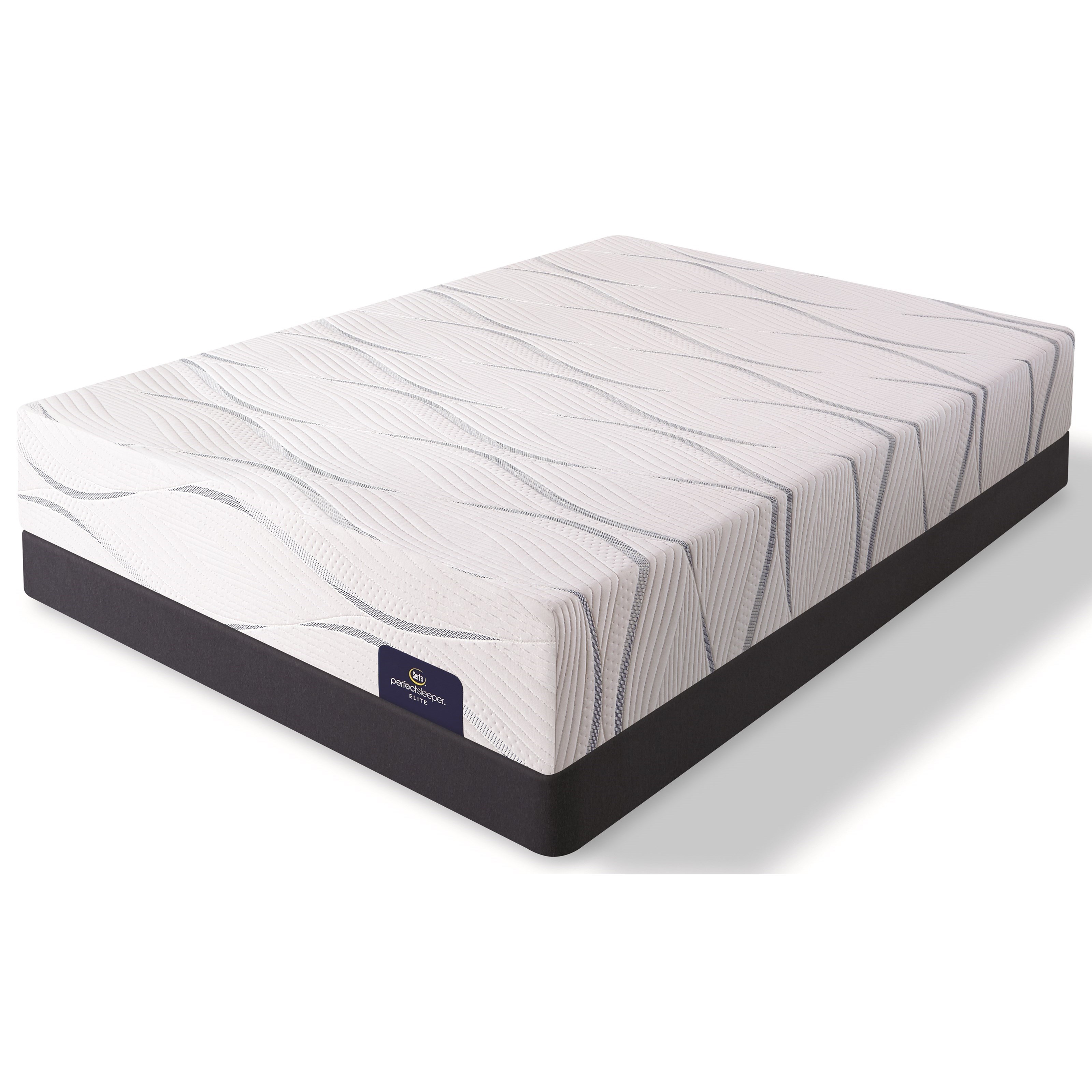 Serta Lydney Plush Queen Gel Memory Foam Mattress And 6 Low