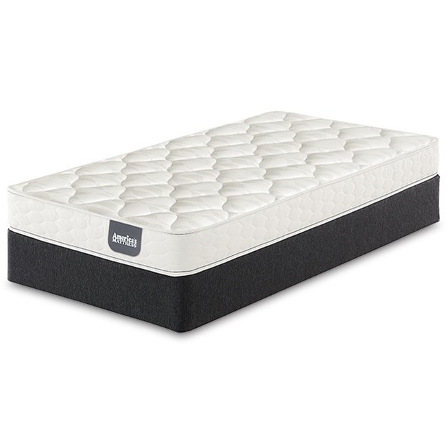 Serta Makinaw Plush Twin Plush Innerspring Mattress And 9