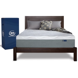 Serta Premium Full Firm Mattress In A Box Homeworld Furniture Mattresses
