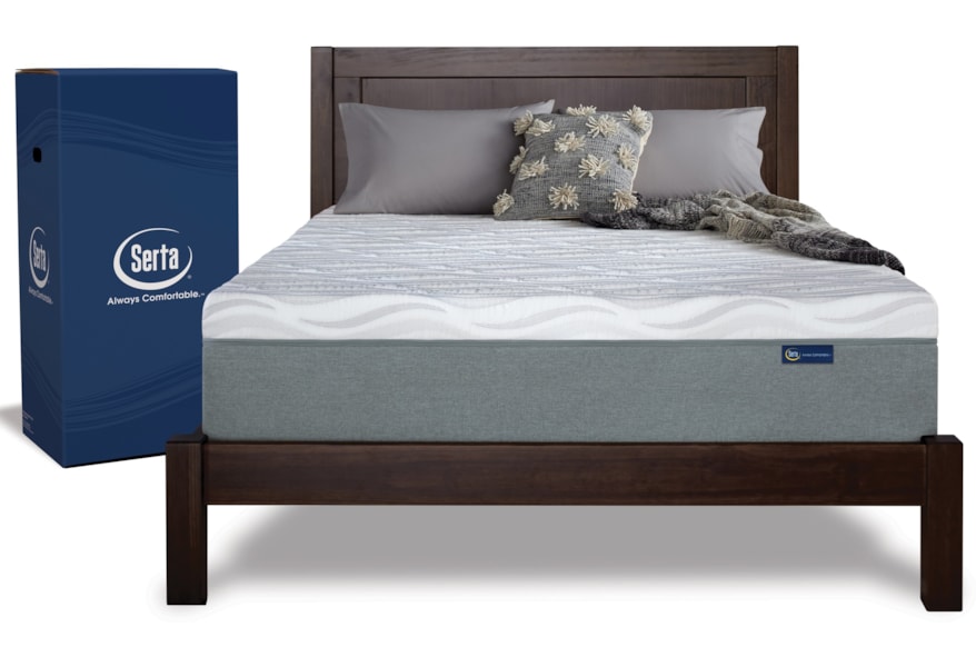 Serta 9 Full Gel Memory Foam Mattress In A Box Slumberworld Mattresses