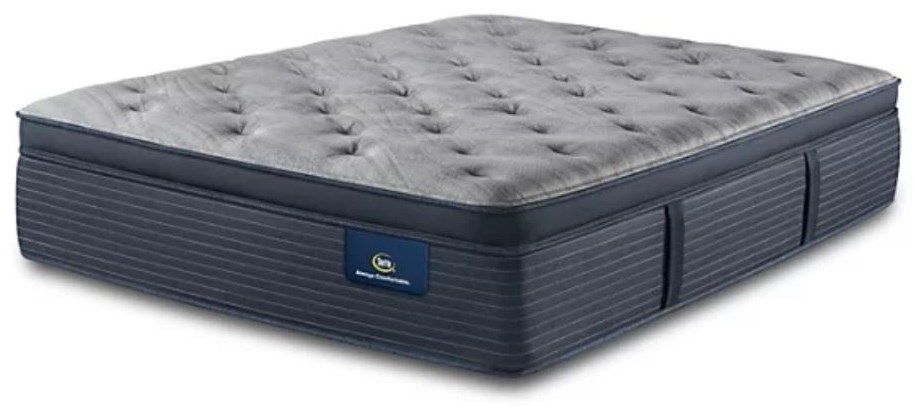 serta king pillow top