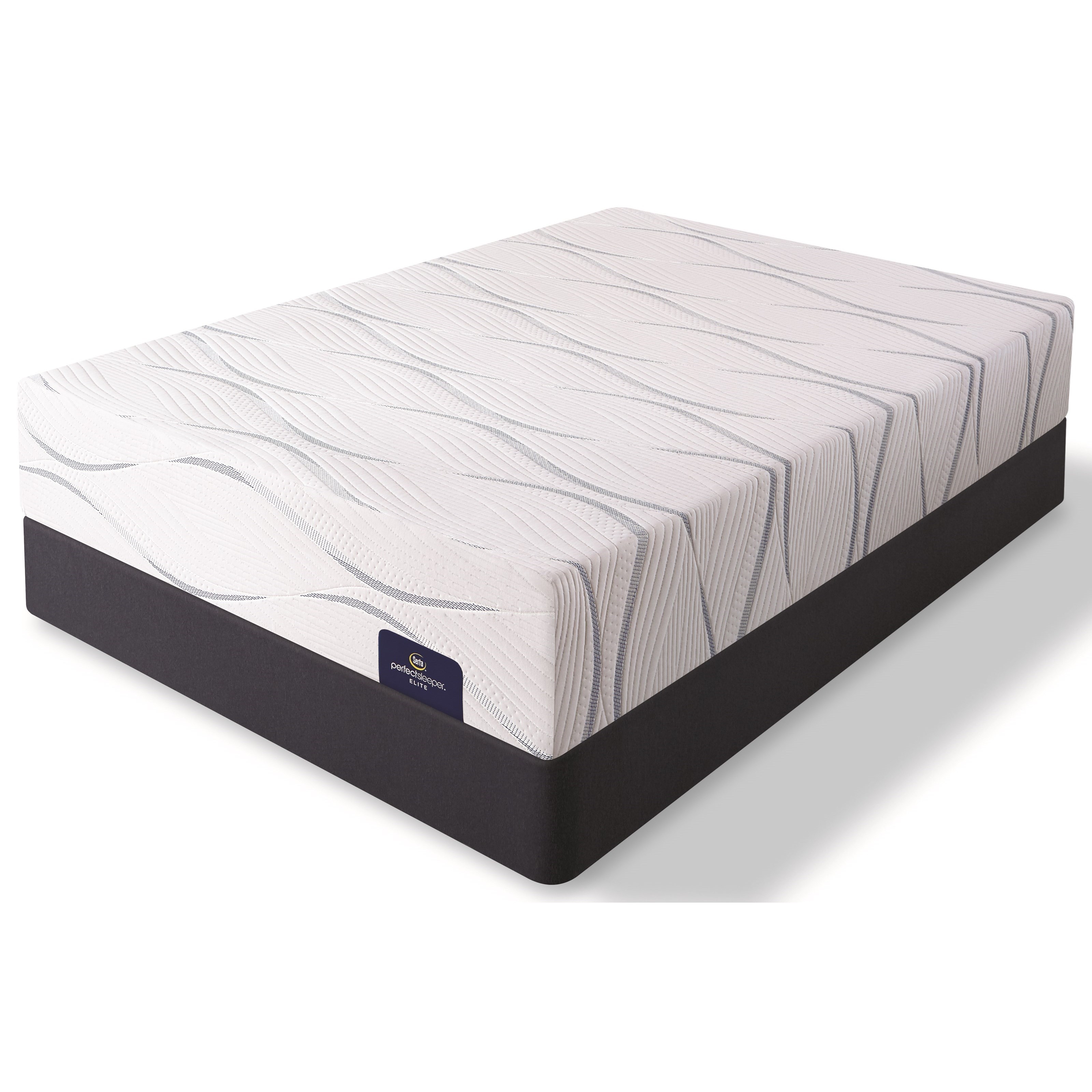 Serta Starkley Ii Plush Cal King Plush Gel Memory Foam Mattress