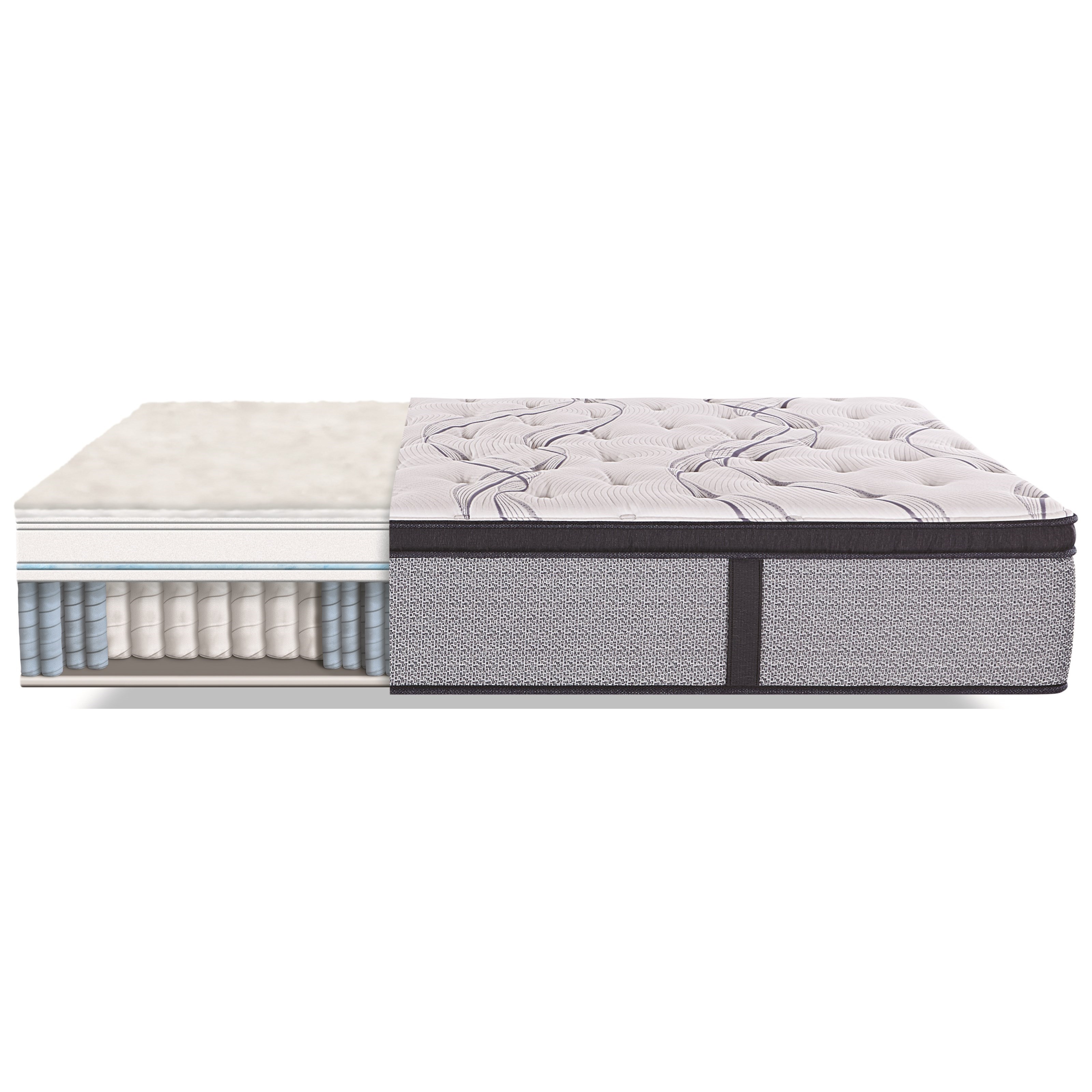 Serta Trelleburg Ii Firm Ept Twin Extra Long Firm Euro Pillow Top