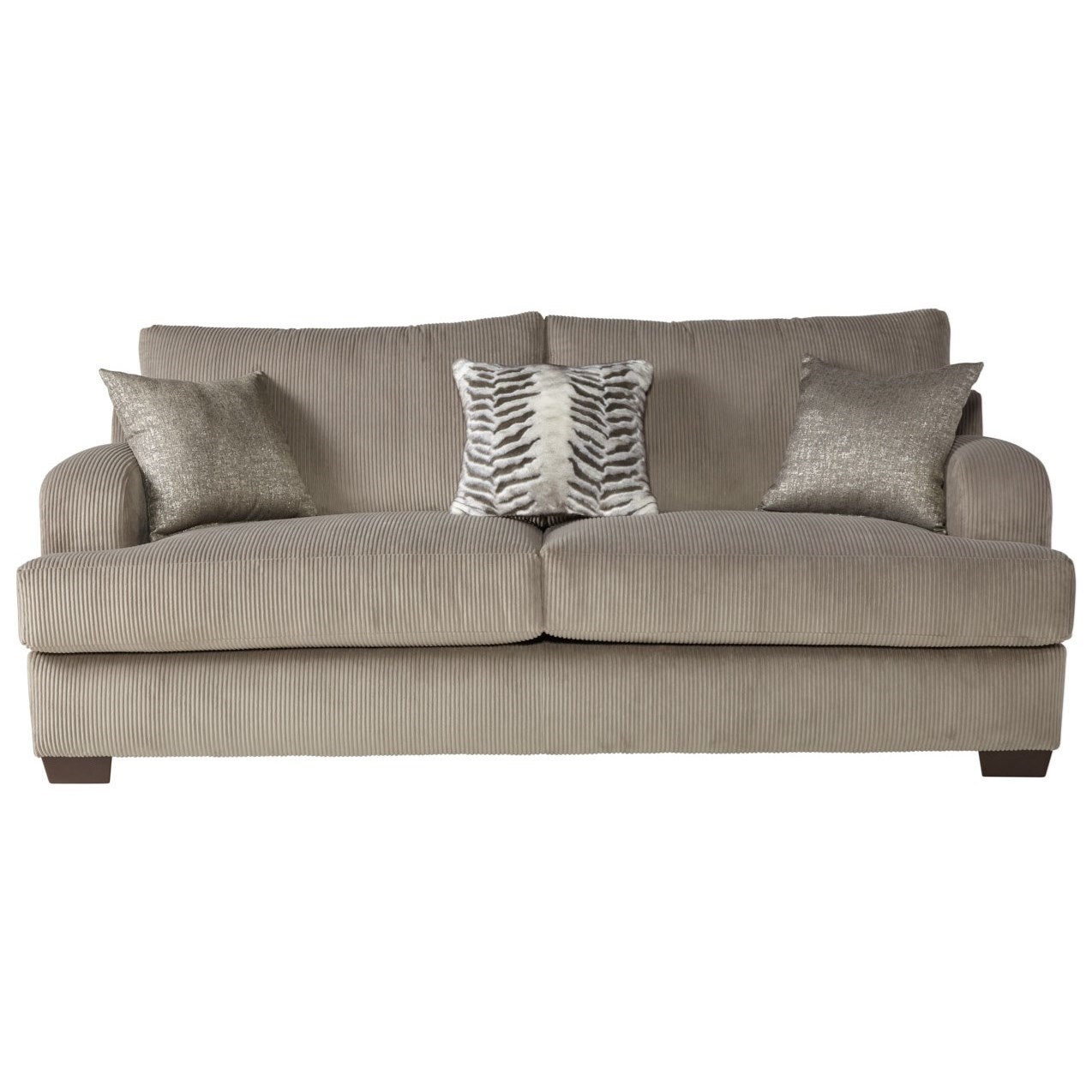 Serta Upholstery By Hughes Furniture 14100 Transitional Sofa With