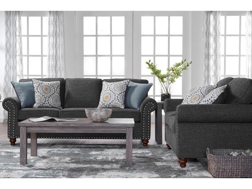 Winsome 2pc Sofa Loveseat Set By Serta Upholstery At Rotmans