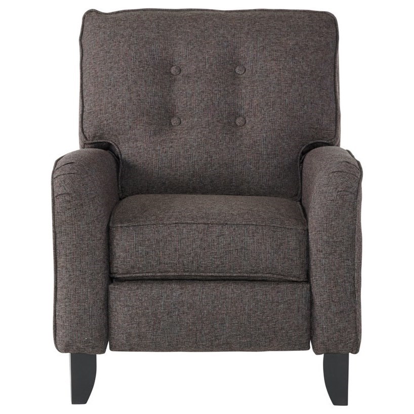 Serta Upholstery By Hughes Furniture 230 High Leg Reclining Chair With Button Tufted Back Rooms For Less High Leg Recliners