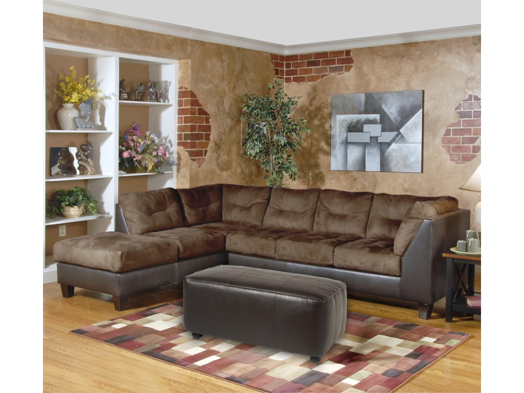 2550 Series Contemporary Sectional With Left Facing Chaise By Serta Upholstery Hughes Furniture At Rooms For Less