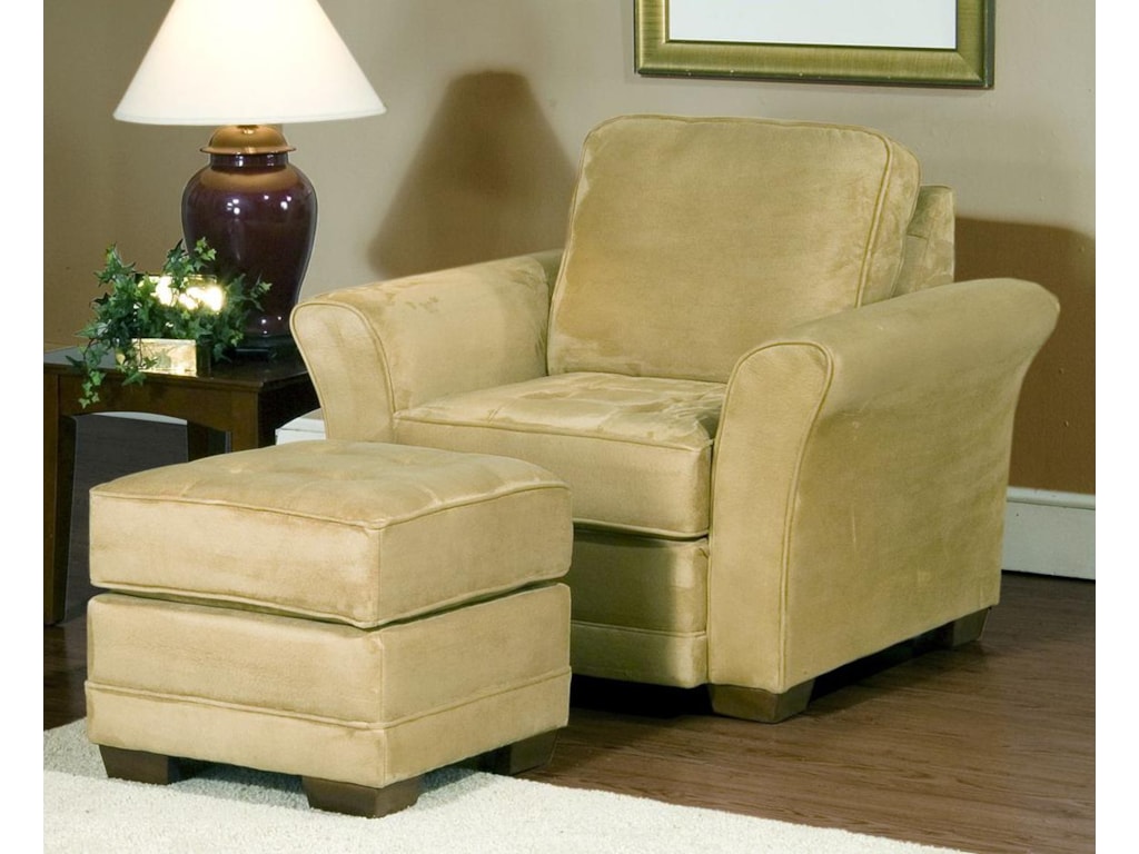 Serta Upholstery By Hughes Furniture 4900 Comfortable Club Chair