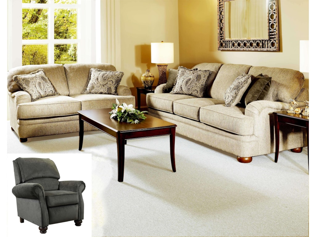 5500 Transitional Loveseat With English Arms By Serta Upholstery Hughes Furniture At Rooms For Less