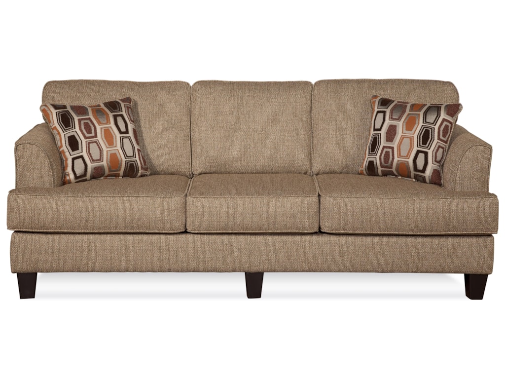 Serta Upholstery By Hughes Furniture 5600 Contemporary Sofa With Serta Upholstery By Hughes Furniture 5600contemporary Sofa
