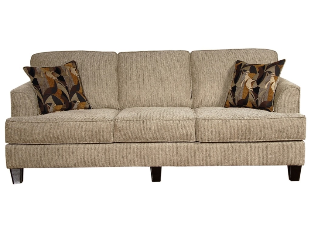 5600 Contemporary Sofa With Accent Pillows By Hughes Furniture At Wayside 5600 Contemporary Sofa With Accent Pillows By Hughes Furniture At Wayside