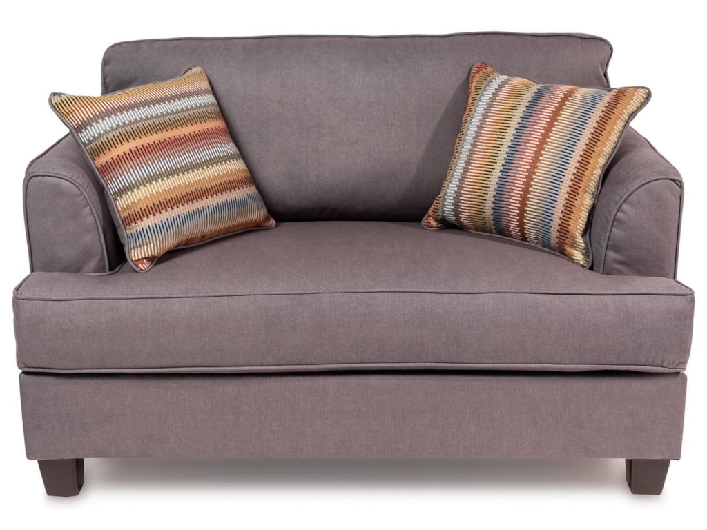 Rockford Twin Sleeper Oversize Chair With 2 Pillows By Serta Upholstery At Rotmans