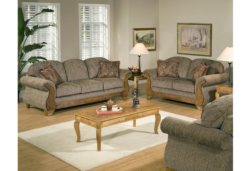 Serta Upholstery By Hughes Furniture 7400 7400nfrs Traditional