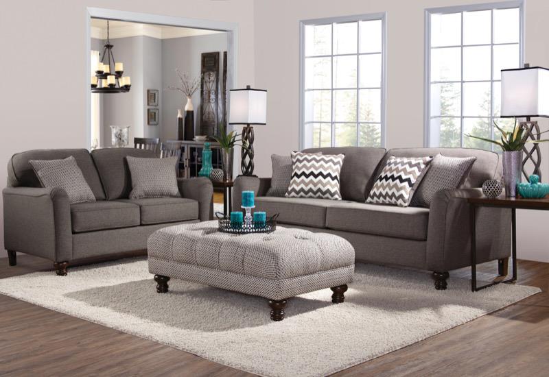 Serta Upholstery By Hughes Furniture 8750 Traditional Cocktail