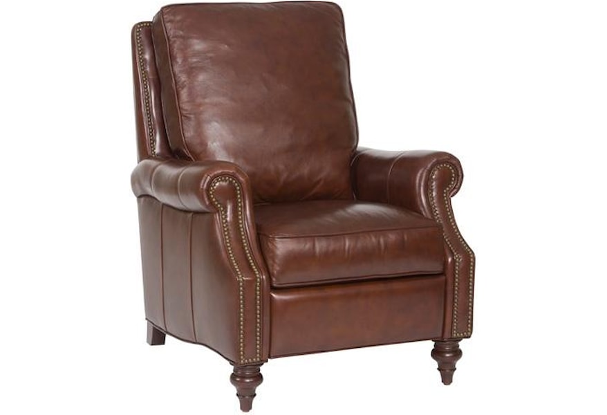 Hooker Furniture Reclining Chairs Rc185 087 Traditional Leather High Leg Recliner Dunk Bright Furniture High Leg Recliners