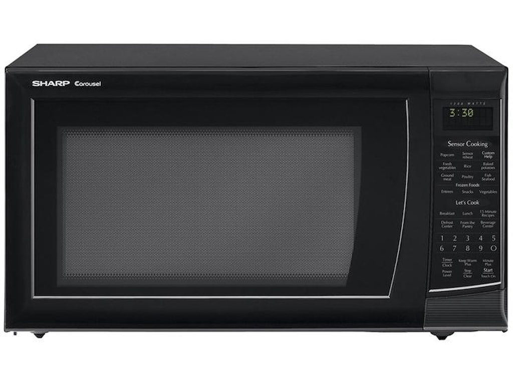Sharp Liances 2 0 Cu Ft Countertop Microwave With Large 16 Sharp Liances Microwaves2 0 Cu Ft Countertop Microwave