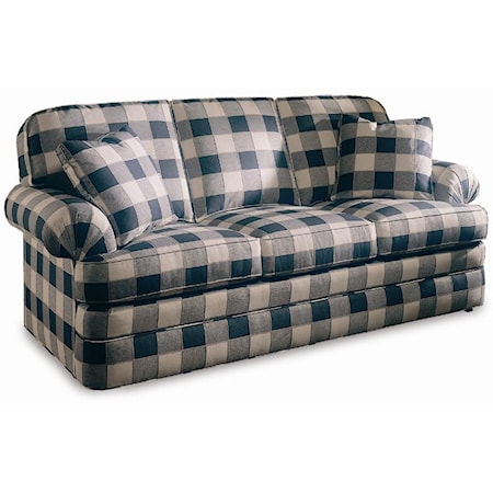Sherrill Living Room Three Cushion Sofa-Loose Seat Cushion-Semi-Attached  Back Cushion 2368