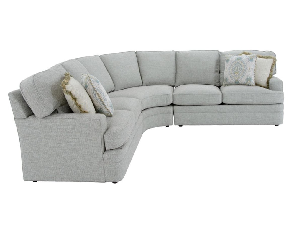Sherrill Design Your Own 96 TBU 3 Pc Sectional Sofa Sherrill Design Your Own 96 TBU 3 Pc Sectional Sofa