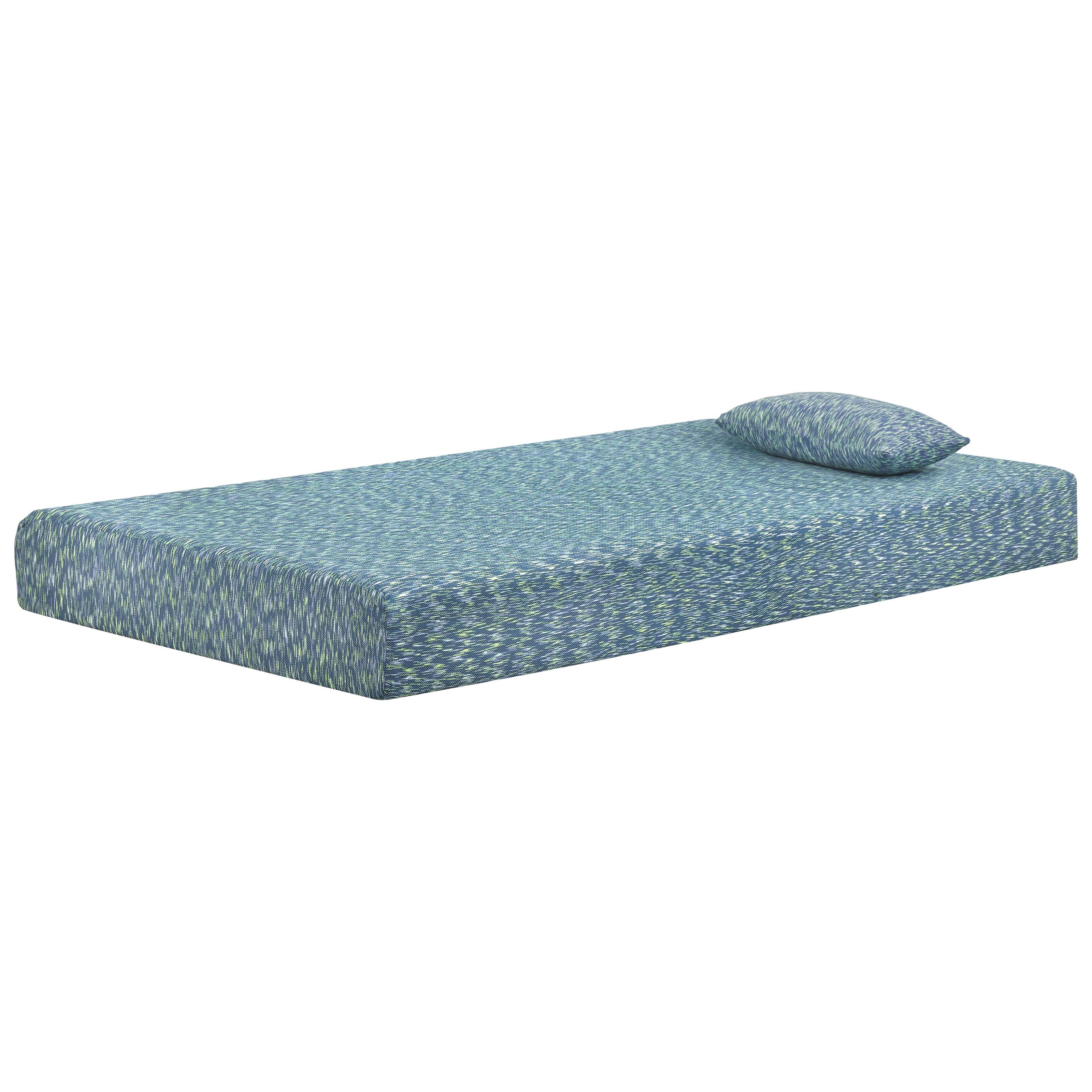 Sierra Sleep Ikidz Memory Foam Blue M658 M65811 Twin 7 Firm Blue