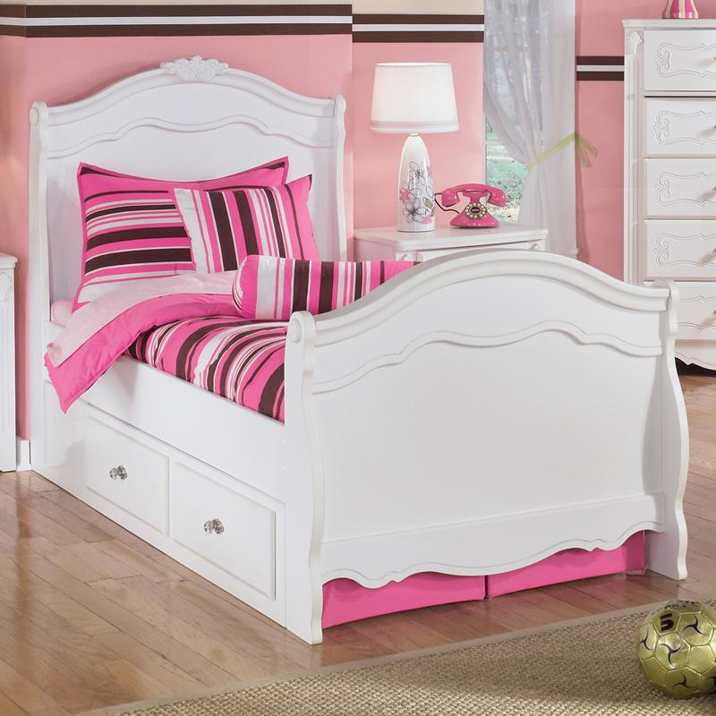 exquisite twin bed