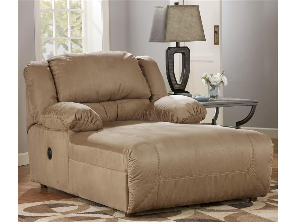 Signature Design by Ashley Hogan - MochaPressback Chaise
