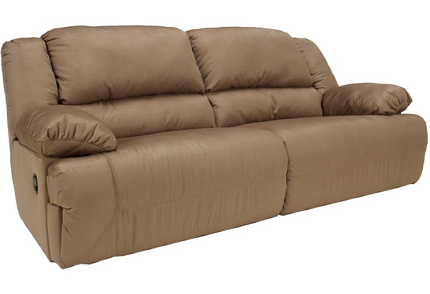 Signature Design By Ashley Hogan Mocha 2 Seat Reclining Sofa