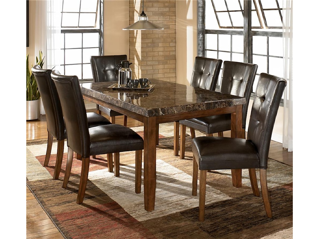lacey 7piece dining table  chair set