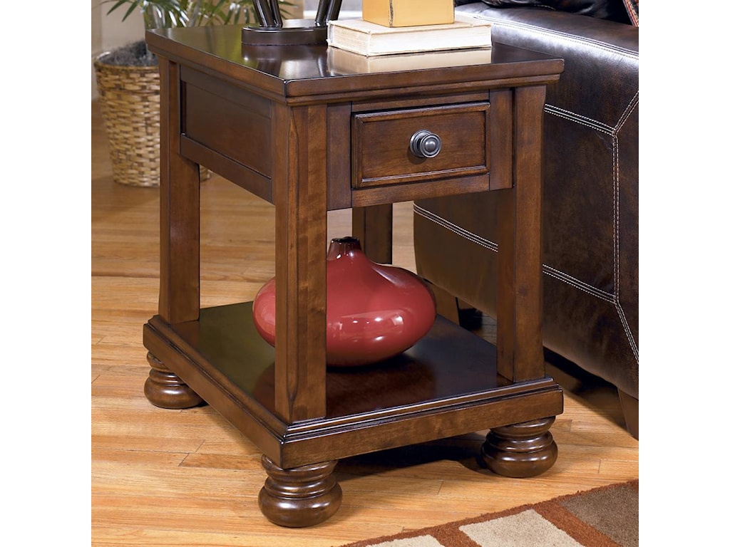 Signature Design By Ashley Porter T697 3 Chairside End Table