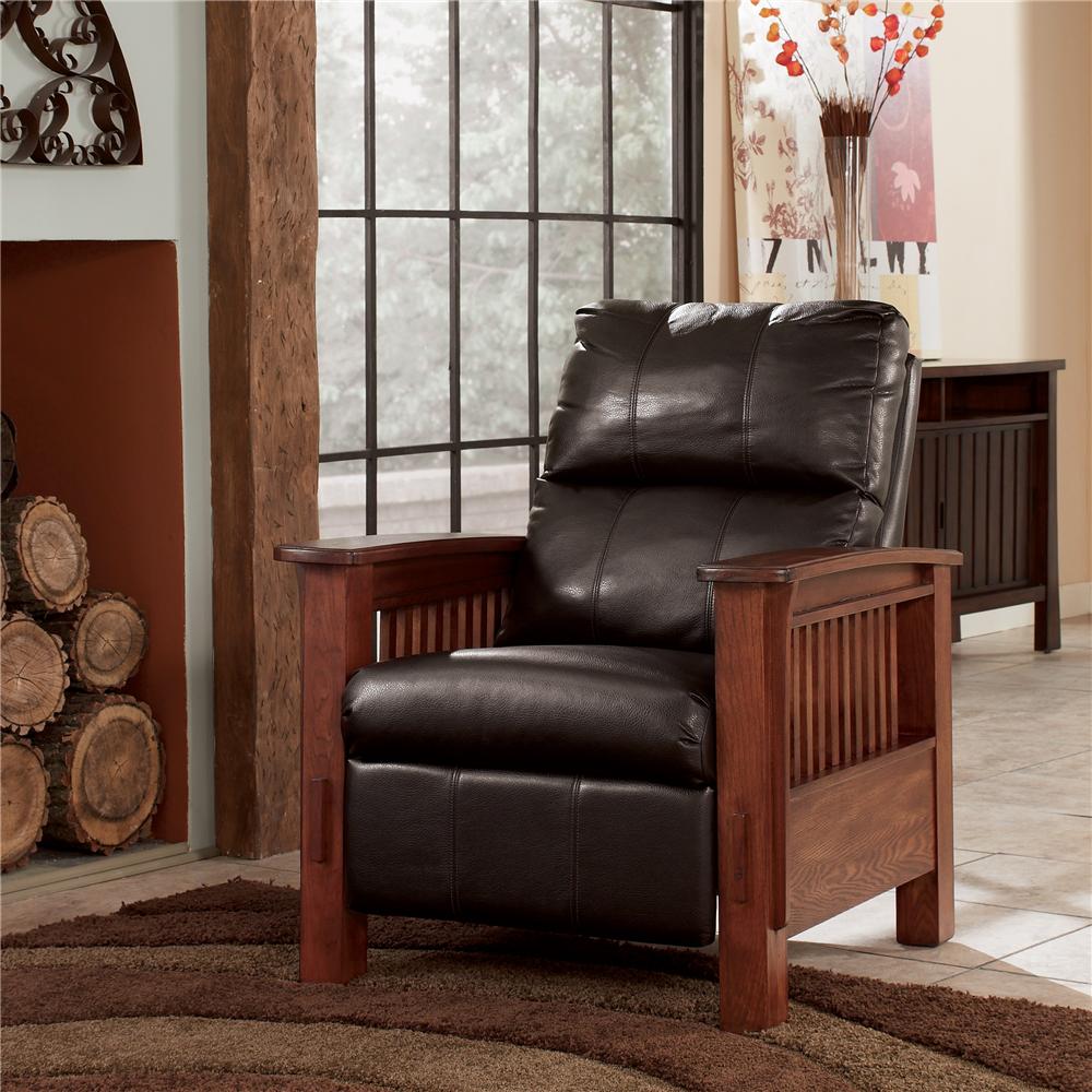 Ashley Signature Design Santa Fe 1990126 High Leg Recliner With