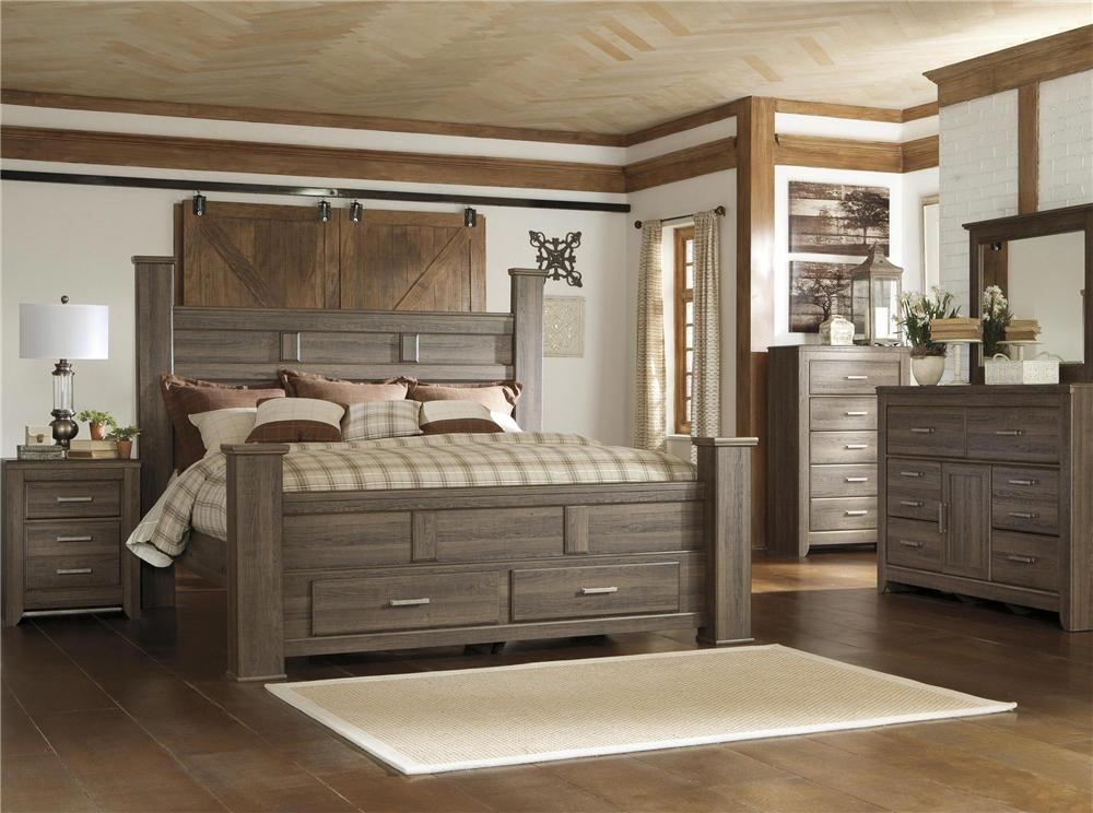 Sawyer 4pc King Storage Bedroom Set