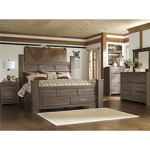 Bedroom Sets Ri signature designashley sawyer 4pc queen storage bedroom set Bedroom Sets Ri signature designashley sawyer 4pc queen storage bedroom set