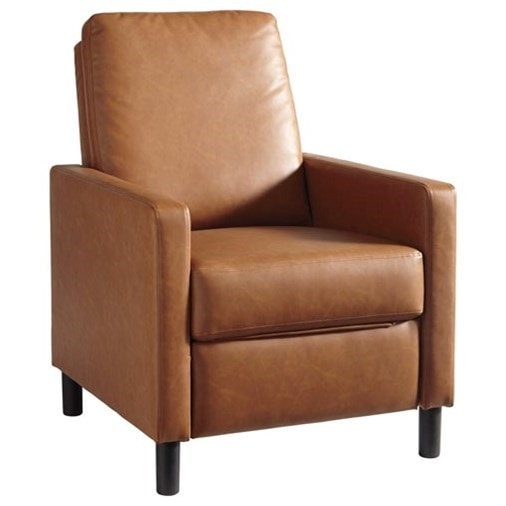 Signature Design by Ashley Hemmoor Contemporary Press-Back High-Leg ... Signature Design by Ashley Hemmoor Contemporary Press-Back High-Leg ...