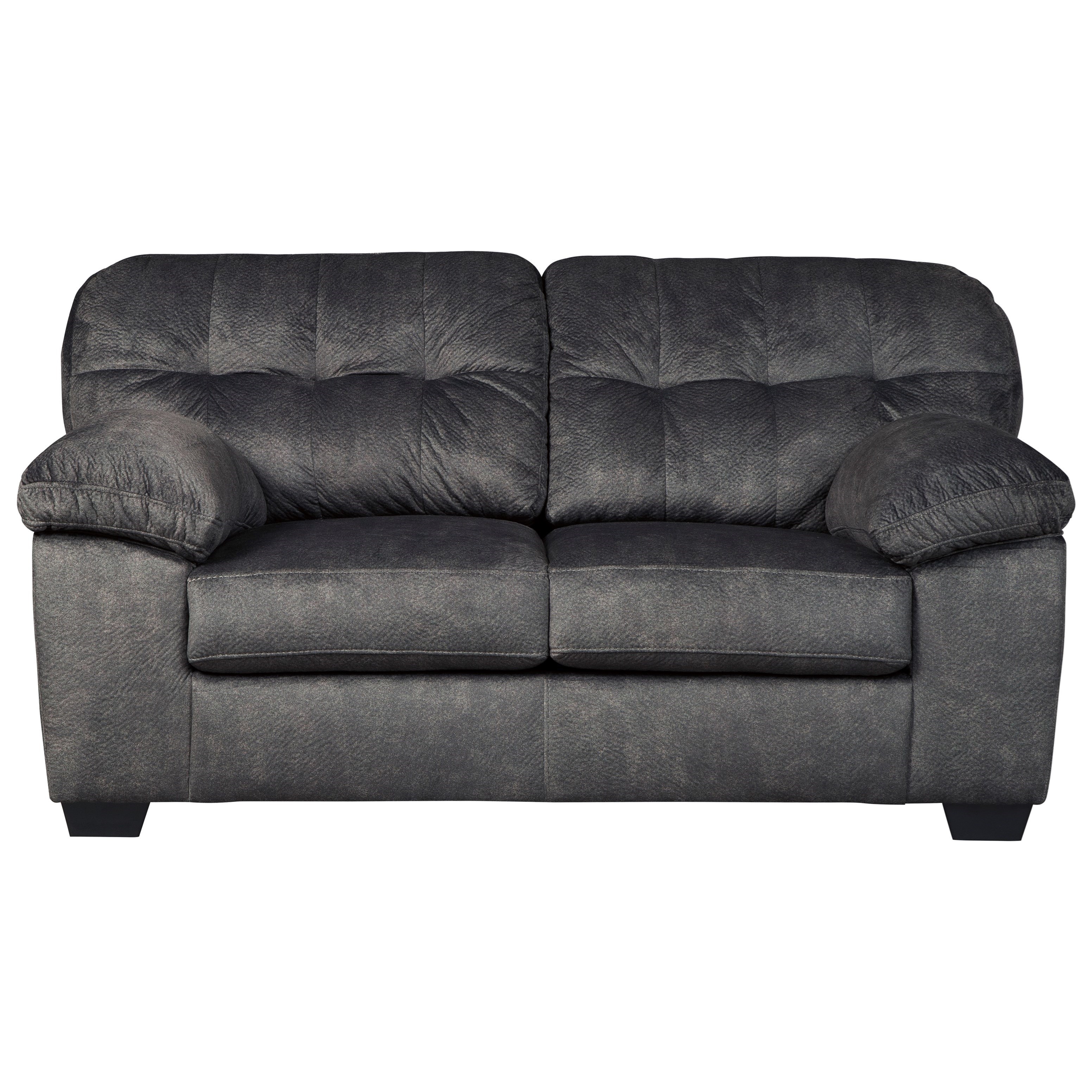 Signature Design By Ashley Accrington Casual Contemporary Loveseat Homeworld Furniture Loveseats